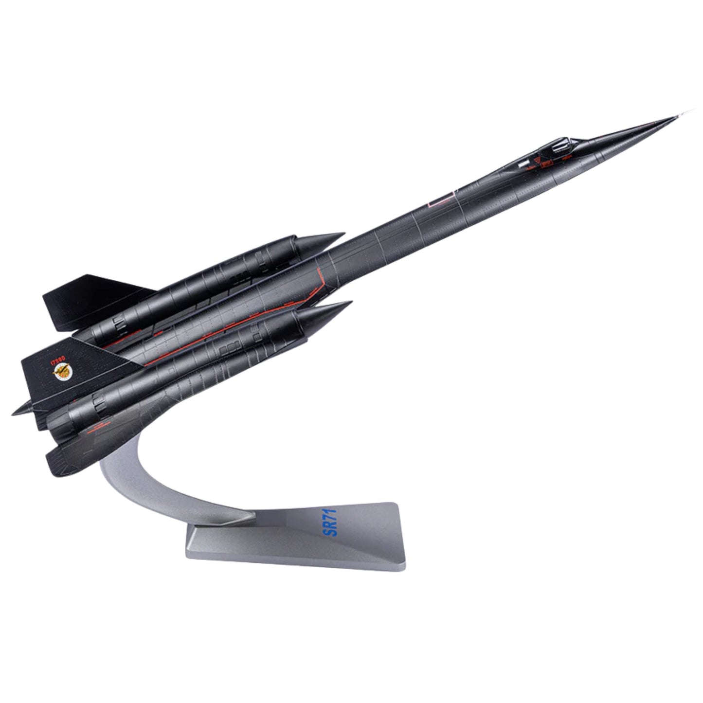 SR-71A Blackbird “Dartboard” – Stealth Recon Jet Diecast Model 1:72
