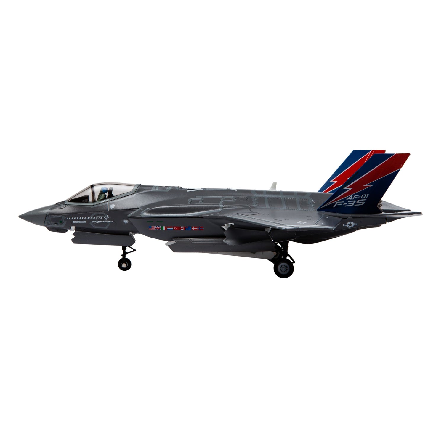 F-35A Lightning II – USAF Stealth Jet Diecast Model 1:72