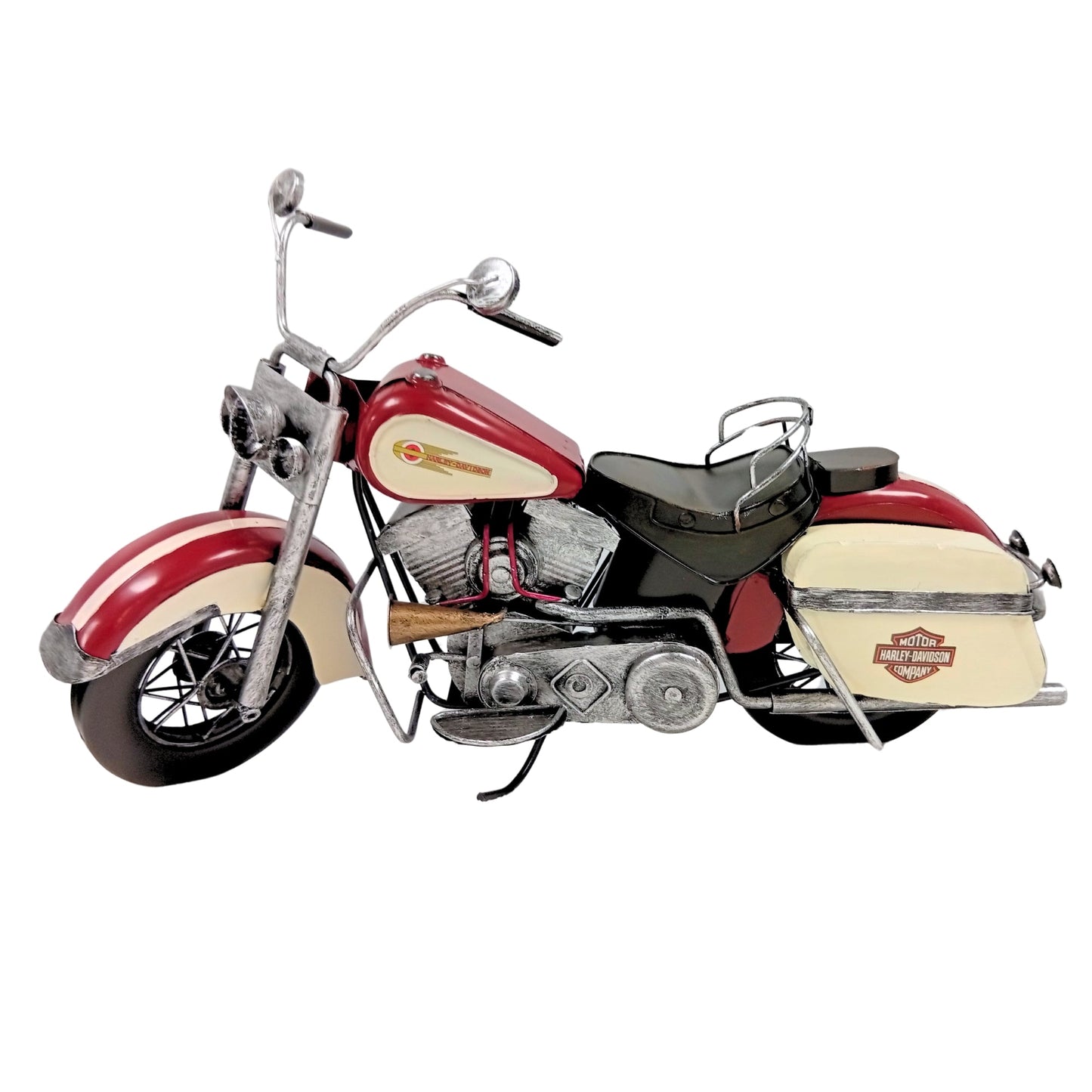 Harley-Style Motorcycle Model | Vintage Motorbike | Ideal Gift - Authentic Replicas & Models