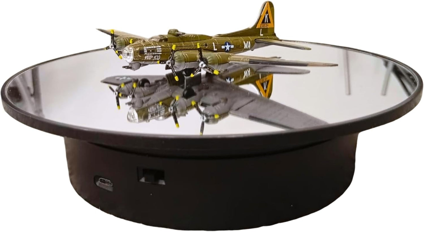 360° Rotating Display Stand – Mirror Surface Turntable