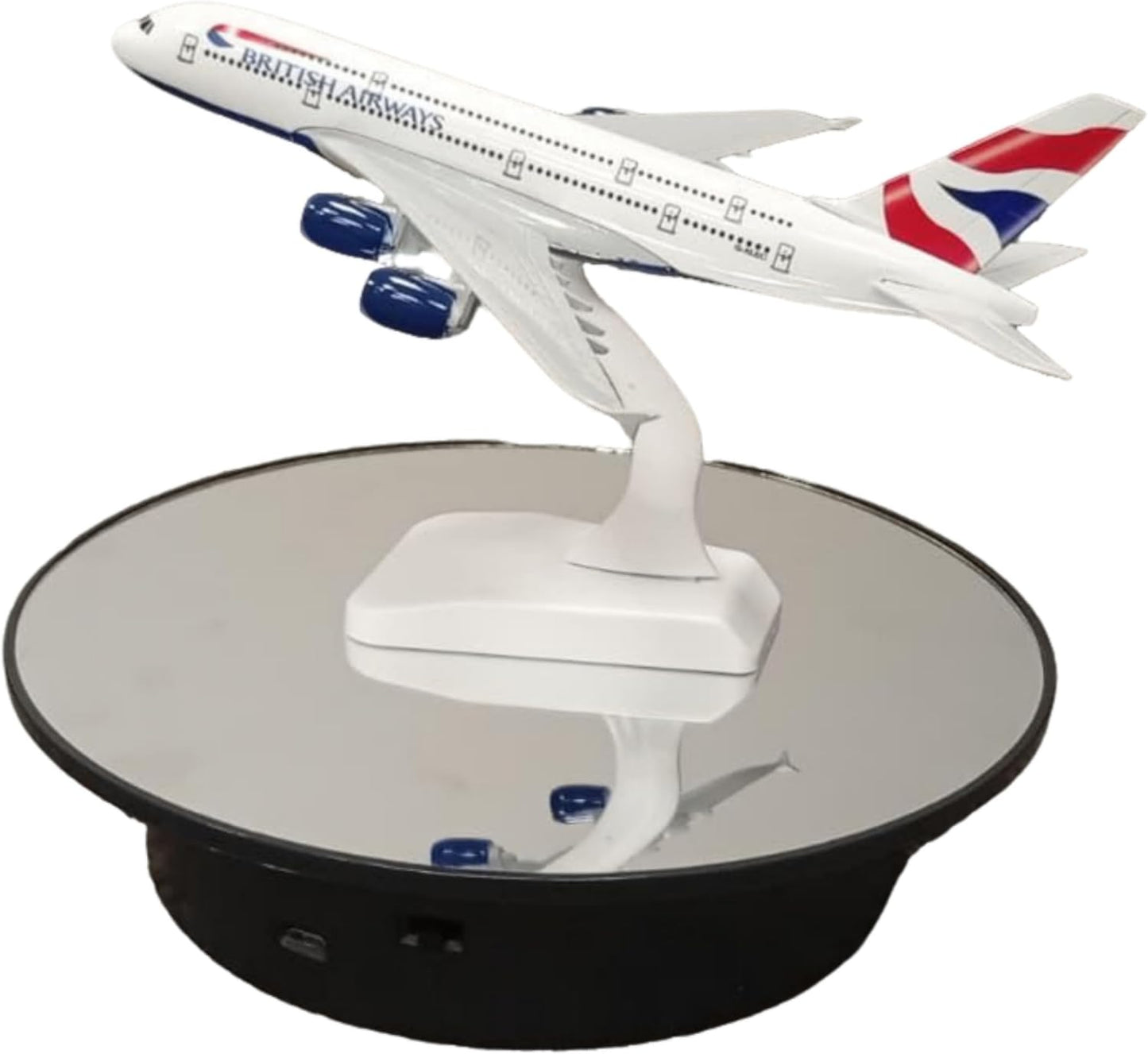 360° Rotating Display Stand – Mirror Surface Turntable