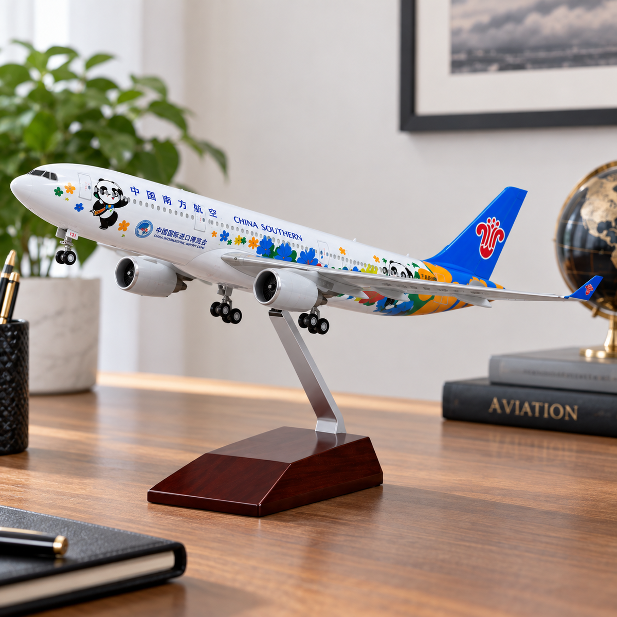 China Southern A330 Model Plane - 1:135 Scale Replica for Aviation Enthusiasts