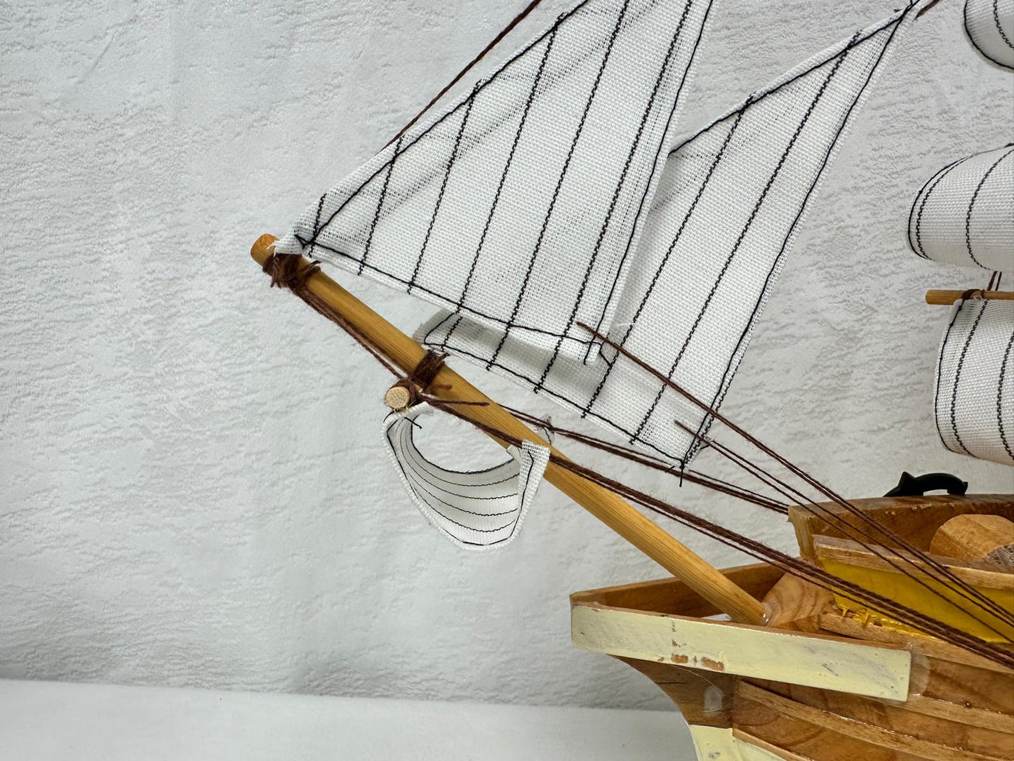Handmade Confection Model Sea Ship 1G – 38cm with Display Stand, Fully Assembled - Authentic Replicas & Models