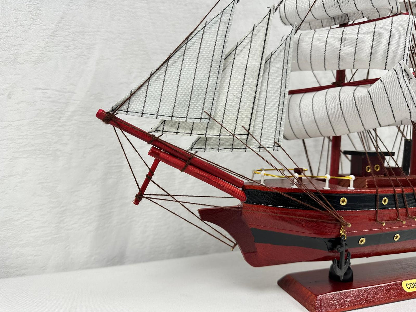 Handmade Confection Model Ship 1A – 50cm Fully Assembled with Display Stand - Authentic Replicas & Models