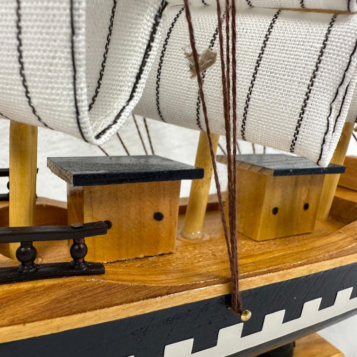 Handmade Ship Model 1J – 32cm Long, 31cm High - Authentic Replicas & Models