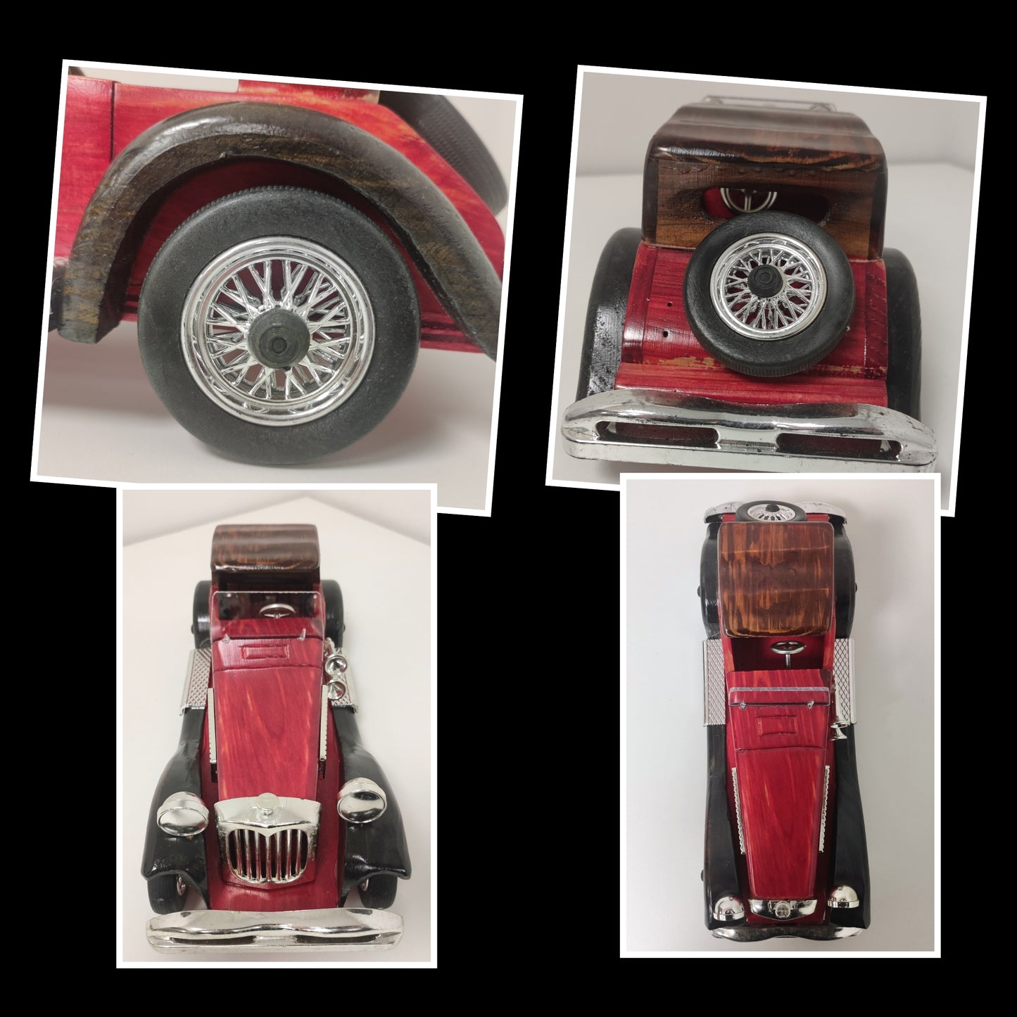 Imperial Model Car Handcrafted Wooden Classic - Authentic Replicas & Models