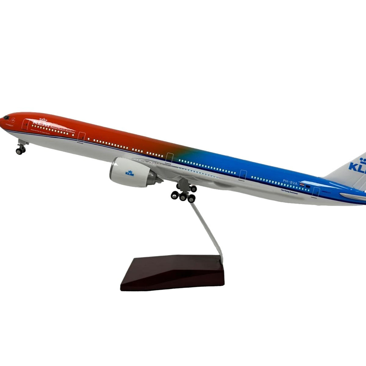 KLM 777 Model Plane Boeing Premium Large Scale Ideal Gift - Authentic Replicas & Models
