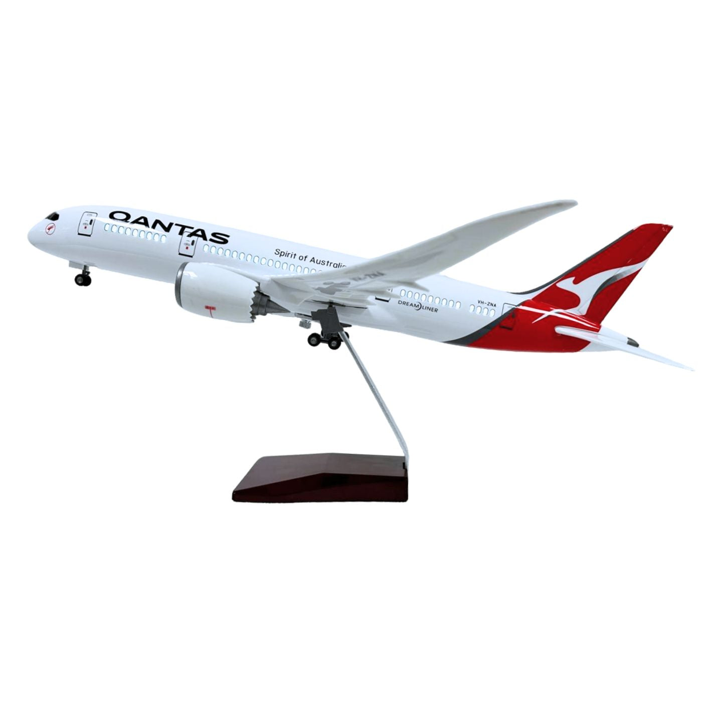 Qantas 787 Boeing Model Plane Large Scale Ideal Gift With Stand - Authentic Replicas & Models