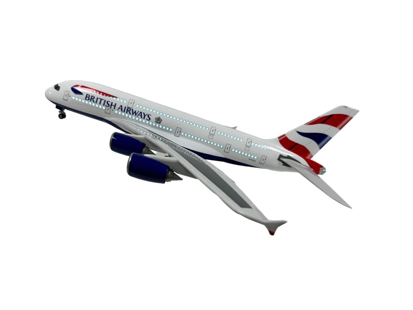 Realistic Large Scale Model Plane | Voice Activated Lights | Collectors Airplane - Authentic Replicas & Models