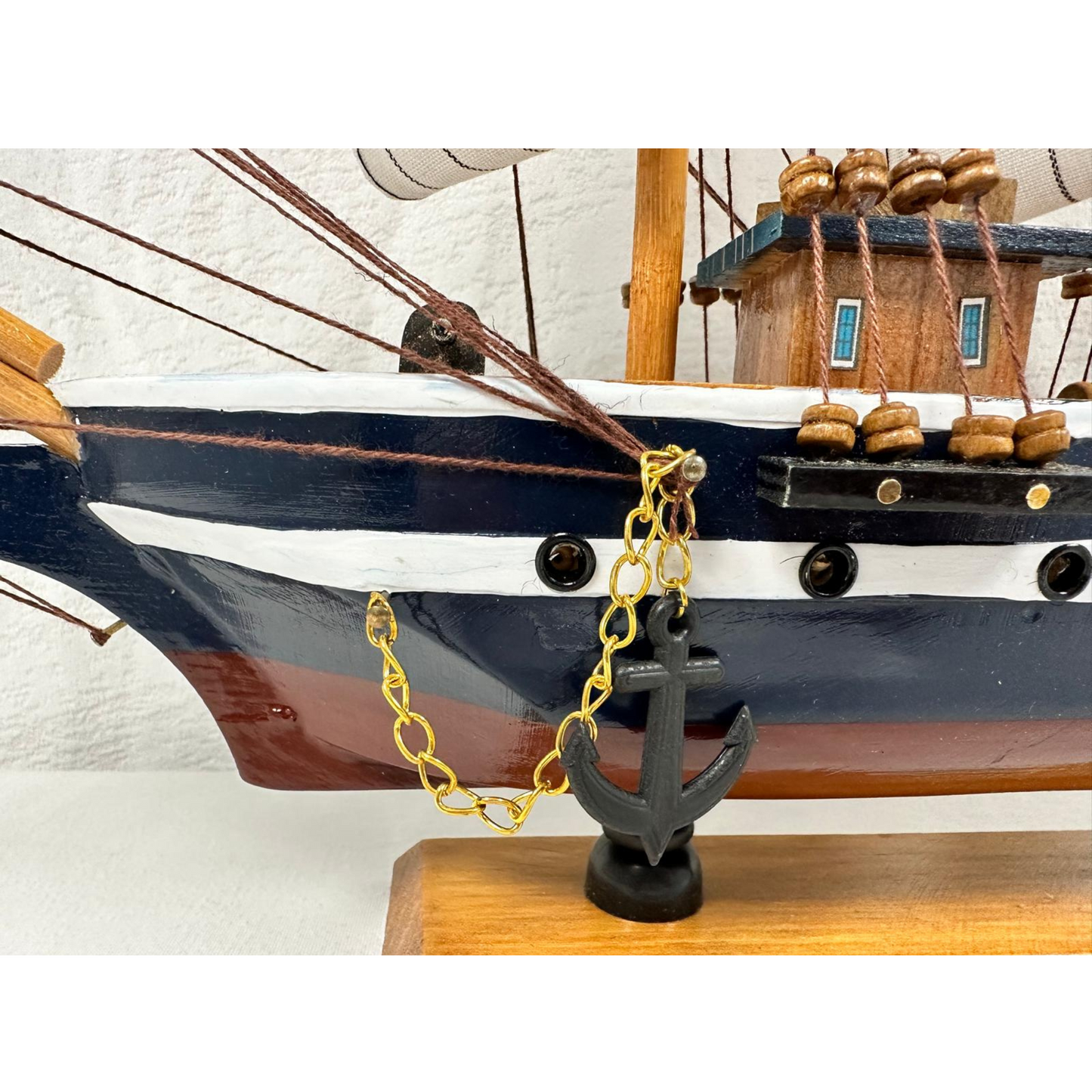 Confection Sailing Ship Model 1M – Handmade Wooden Display Ship 48 cm