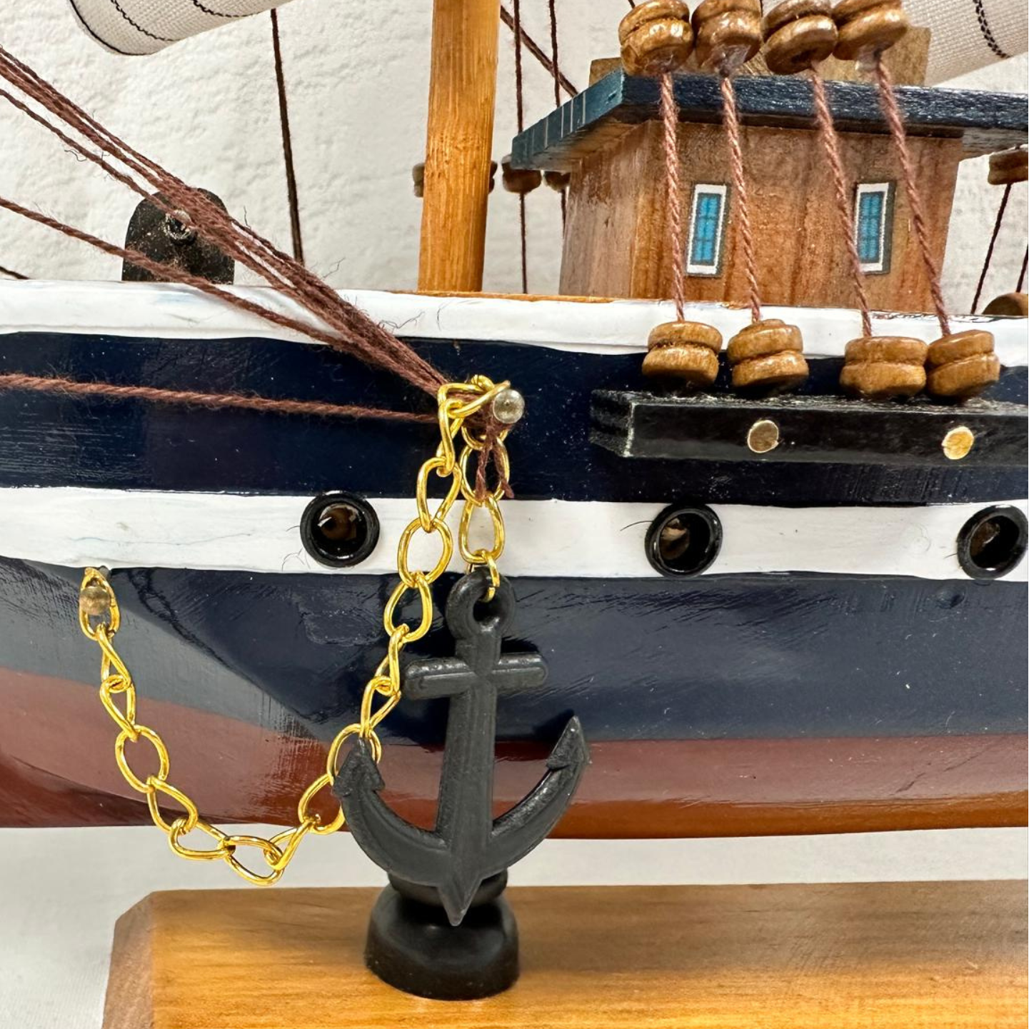 Confection Sailing Ship Model 1M – Handmade Wooden Display Ship 48 cm