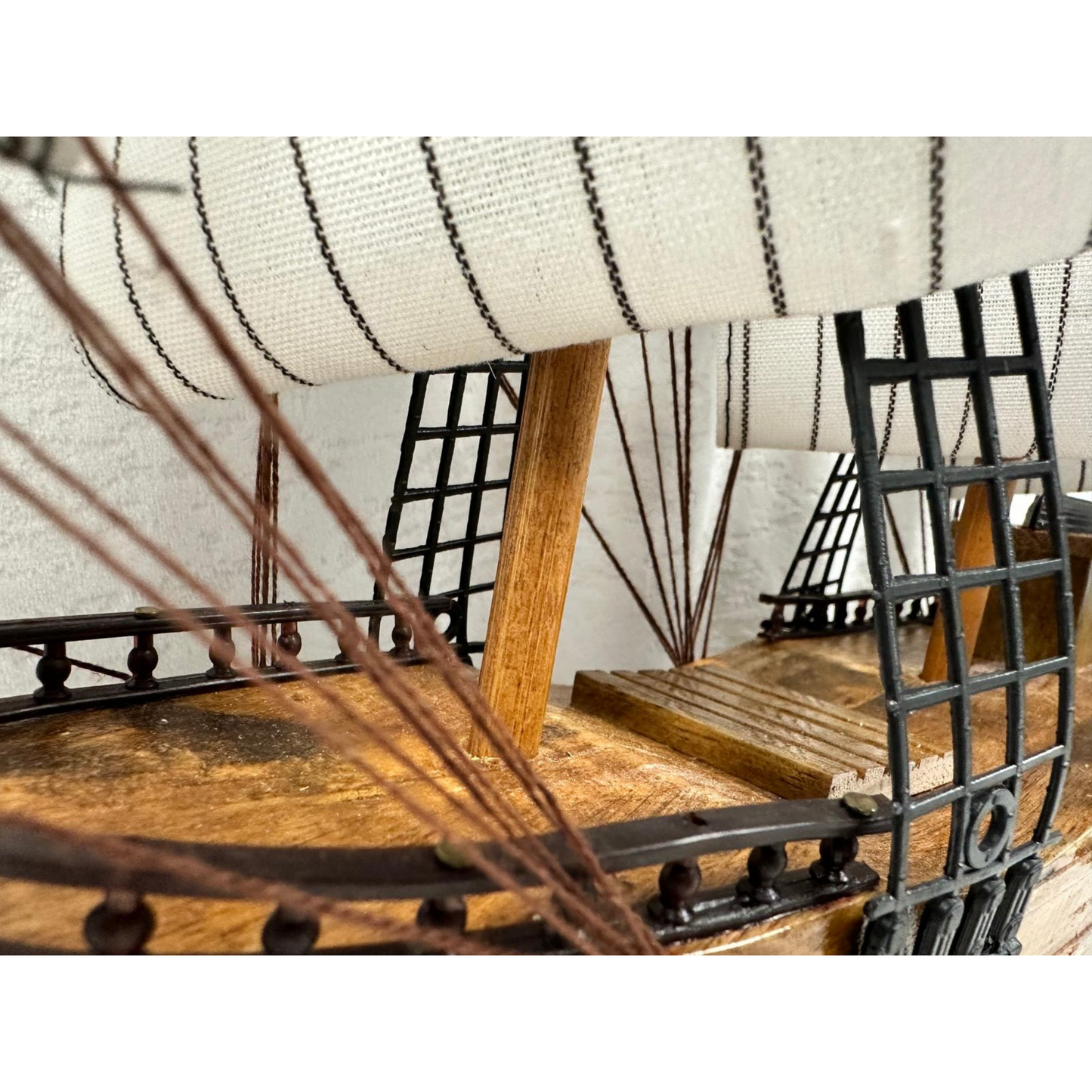 Confection Sailing Ship Model 2C – Handmade Wooden Display Ship 49 cm