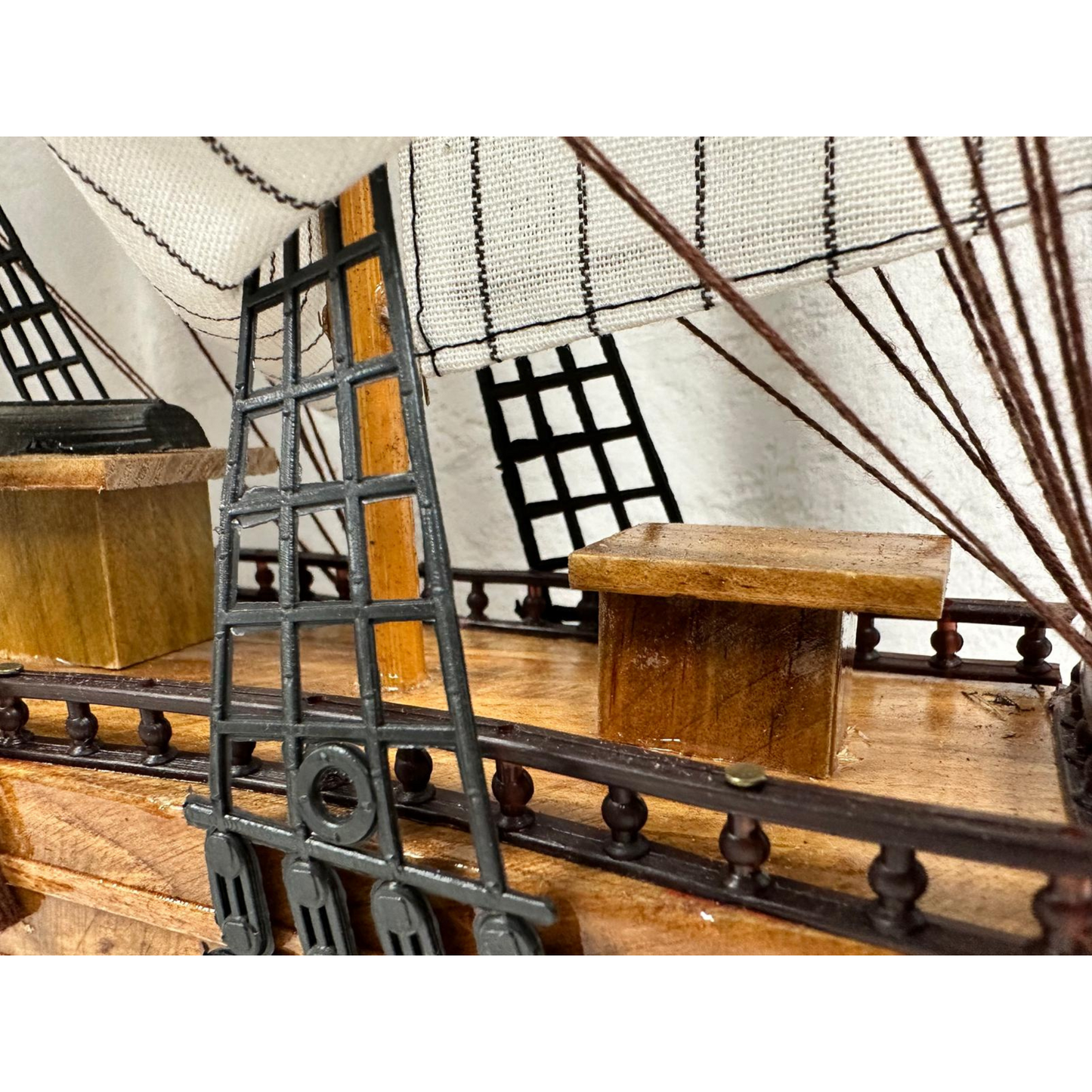 Confection Sailing Ship Model 2C – Handmade Wooden Display Ship 49 cm
