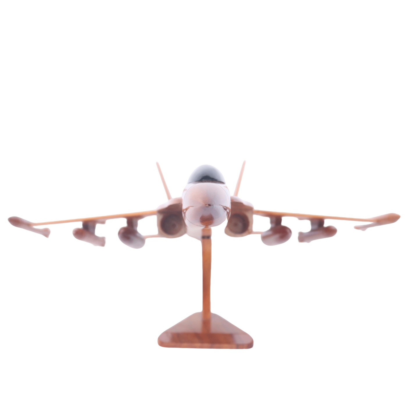 F-18 Super Hornet Wooden Plane Model | Handcrafted Jet UK