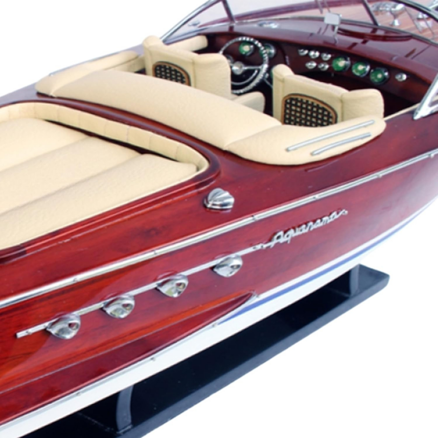 Riva Aquarama Wooden Model Boat 67 cm