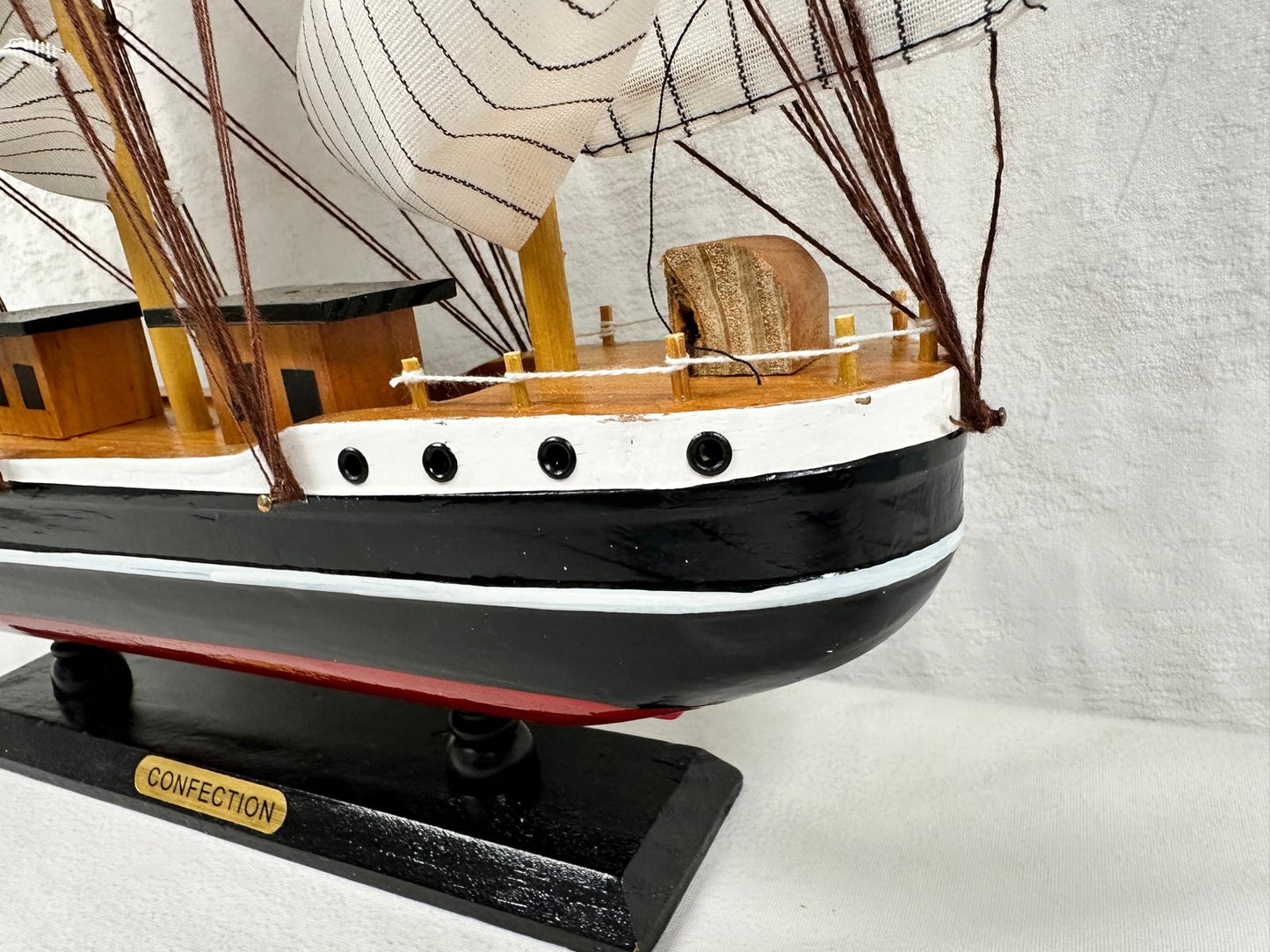 Confection Sailing Ship Model 1E – Handmade Wooden Display Ship 50 cm