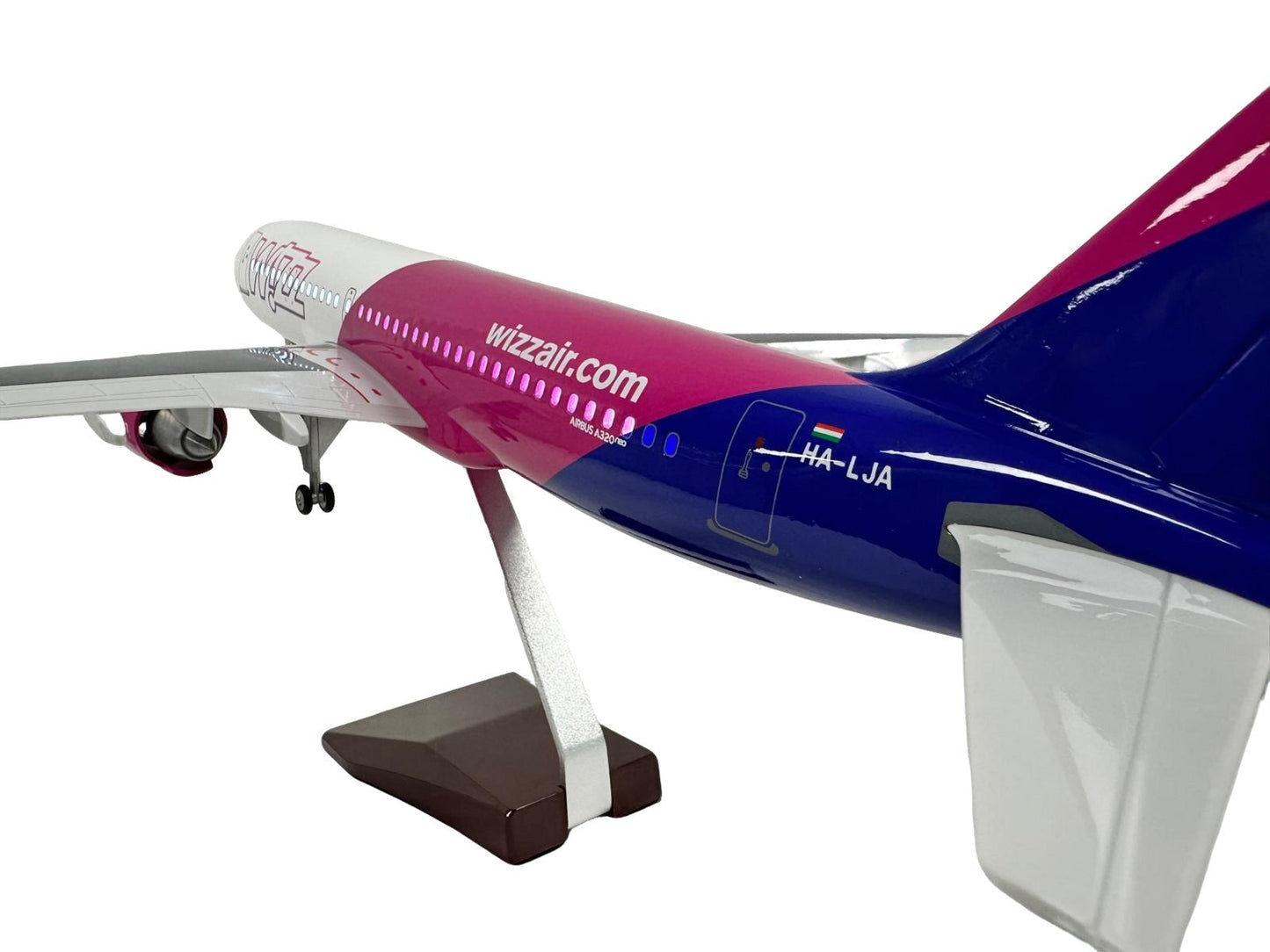Wizzair A320 Airbus Model Plane Quality Large Scale Ideal Gift - Authentic Replicas & Models