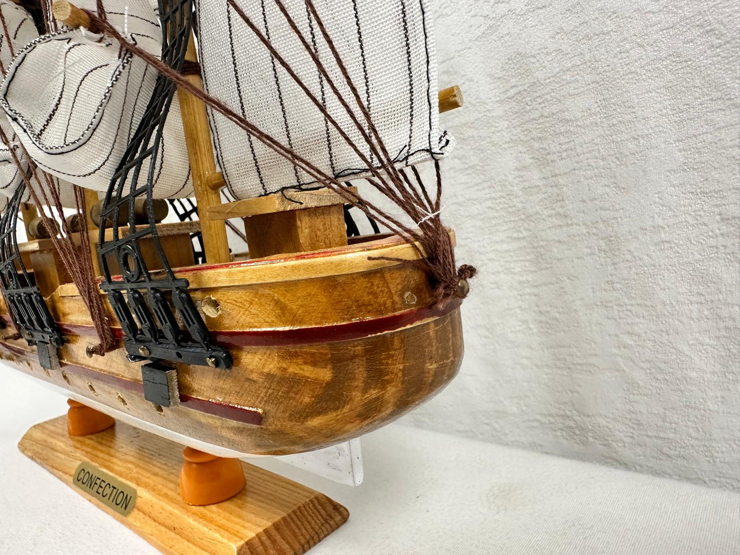 Confection Sailing Ship Model 1F – Handmade Wooden Display Ship 45 cm