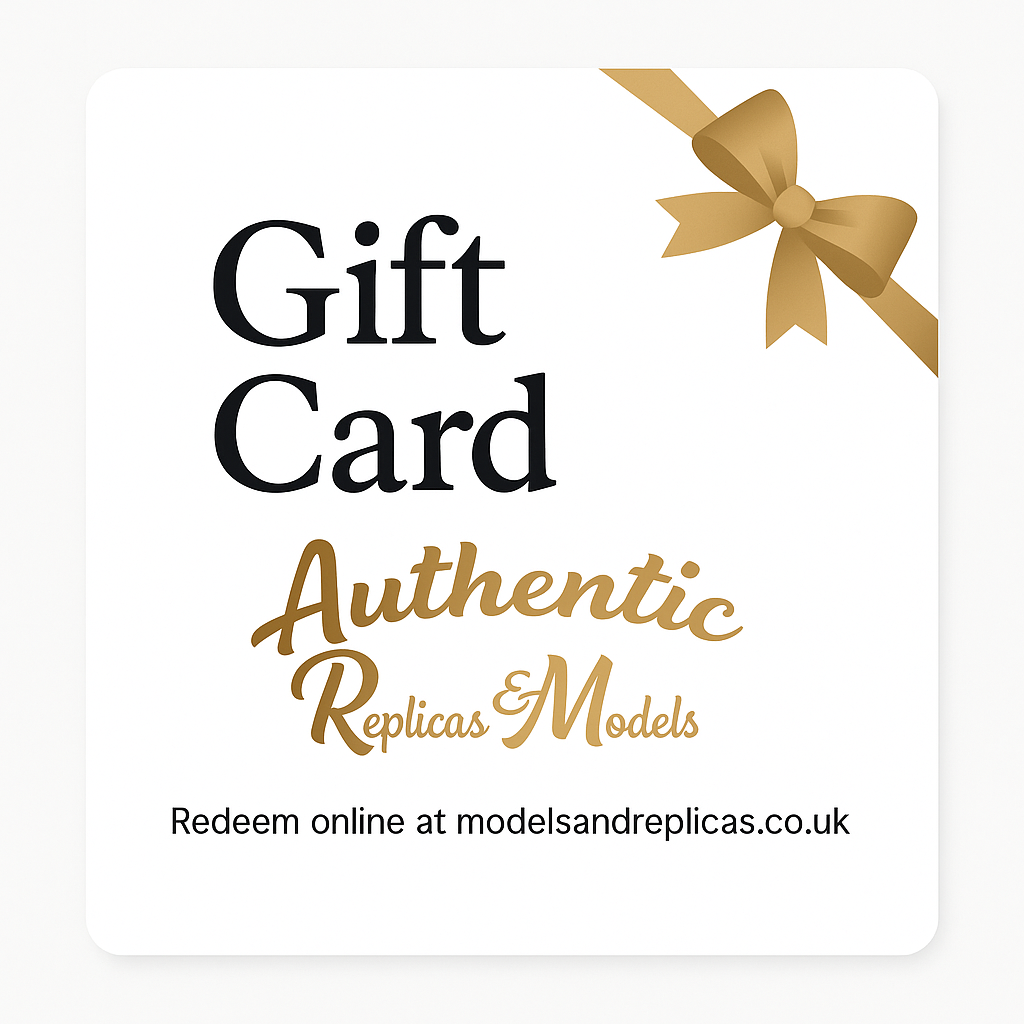 Authentic Replicas & Models Gift Card | Model Collectors’ Voucher