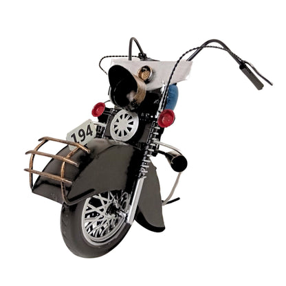 Large Assembled Motorcycle Model | Vintage Motorbike Display Piece | Home or Office - Authentic Replicas & Models