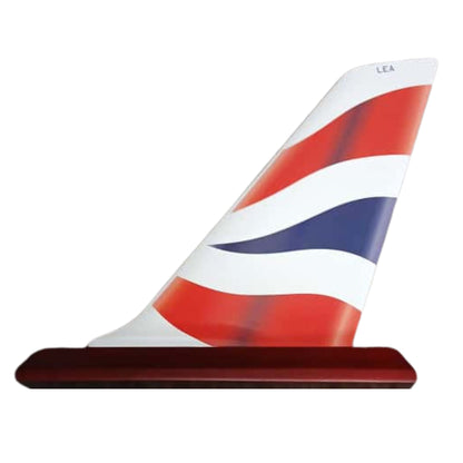 Personalised British Airways Tail Fin Decor