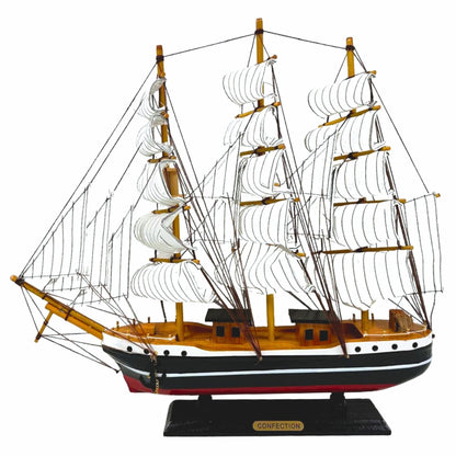 Confection Sailing Ship Model 1E – Handmade Wooden Display Ship 50 cm