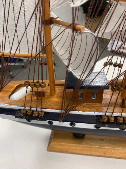 Confection Wooden Tall Ship 1M Model 50cm Nautical Sailing Display