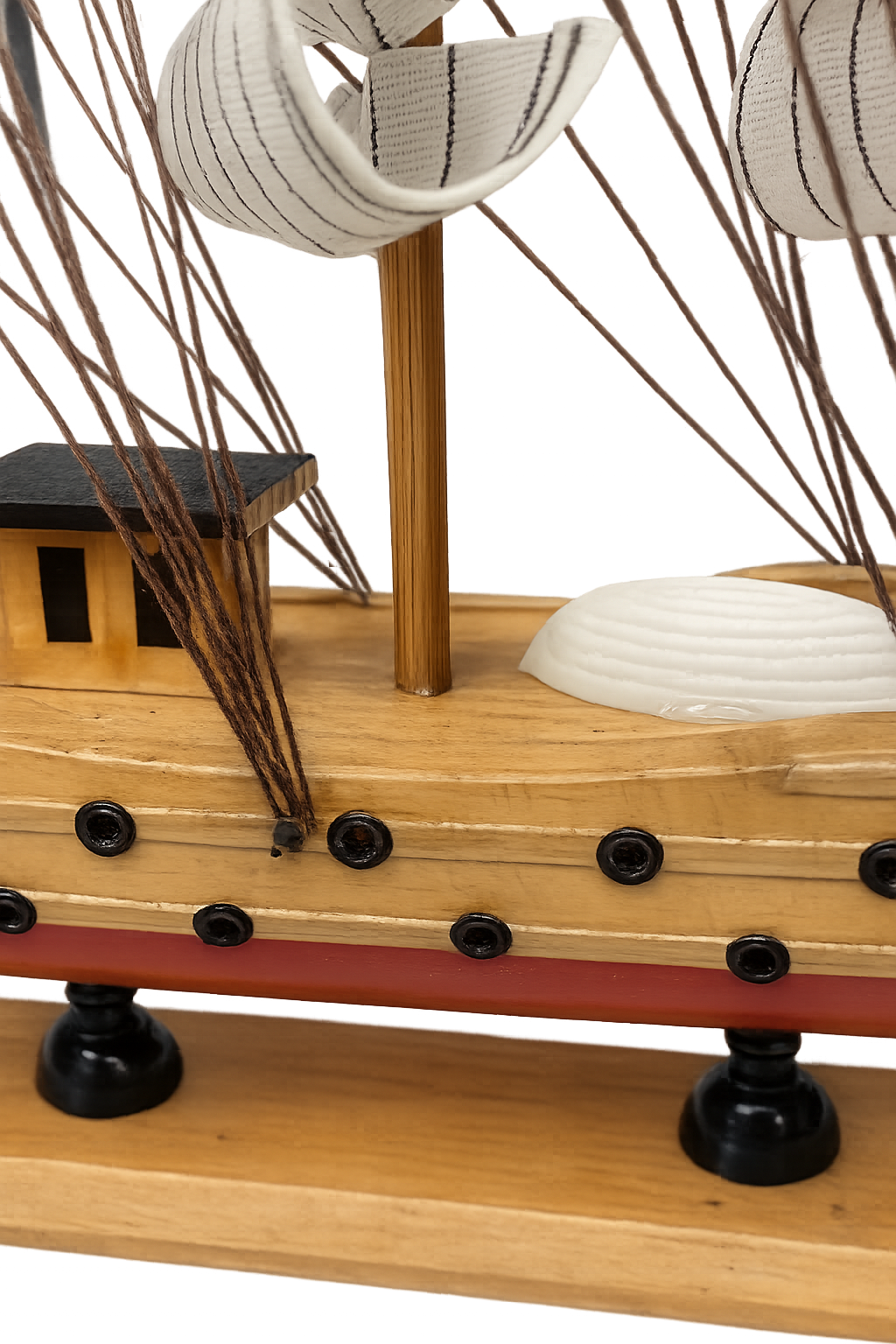 Confection Wooden Sailing Ship 1t Model 33cm Assembled
