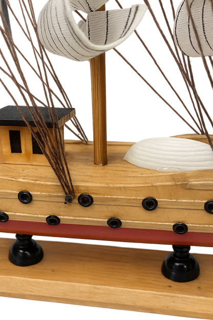Confection Wooden Sailing Ship 1t Model 33cm Assembled