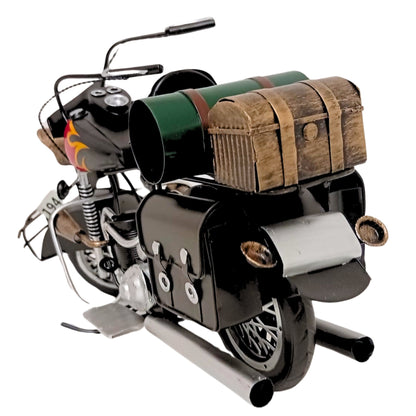 Large Assembled Motorcycle Model | Vintage Motorbike Display Piece | Home or Office - Authentic Replicas & Models