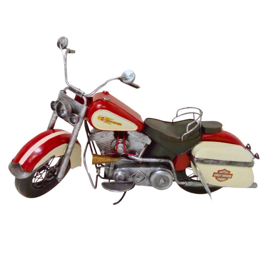 Harley-Style Motorcycle Model | Vintage Motorbike | Ideal Gift - Authentic Replicas & Models