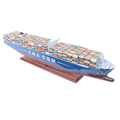 CMA CGM Marco Polo Wooden Model Ship 71 cm