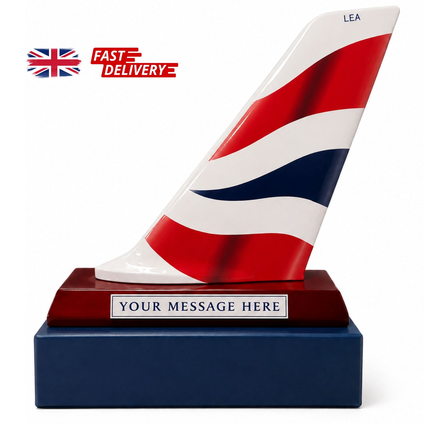 Personalised British Airways Tail Fin Decor