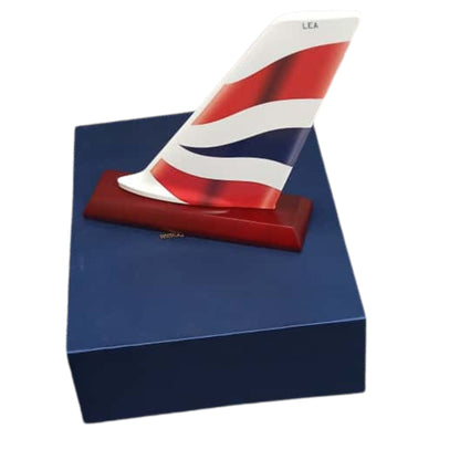 Personalised British Airways Tail Fin Decor