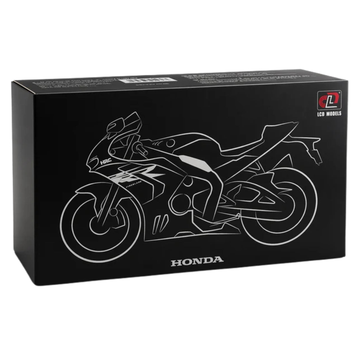 Honda CBR1000RR-R Fireblade Model LCD - 1:12 Scale Black Motorcycle Collectible