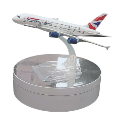 360° Rotating Display Stand – Mirror Surface Turntable