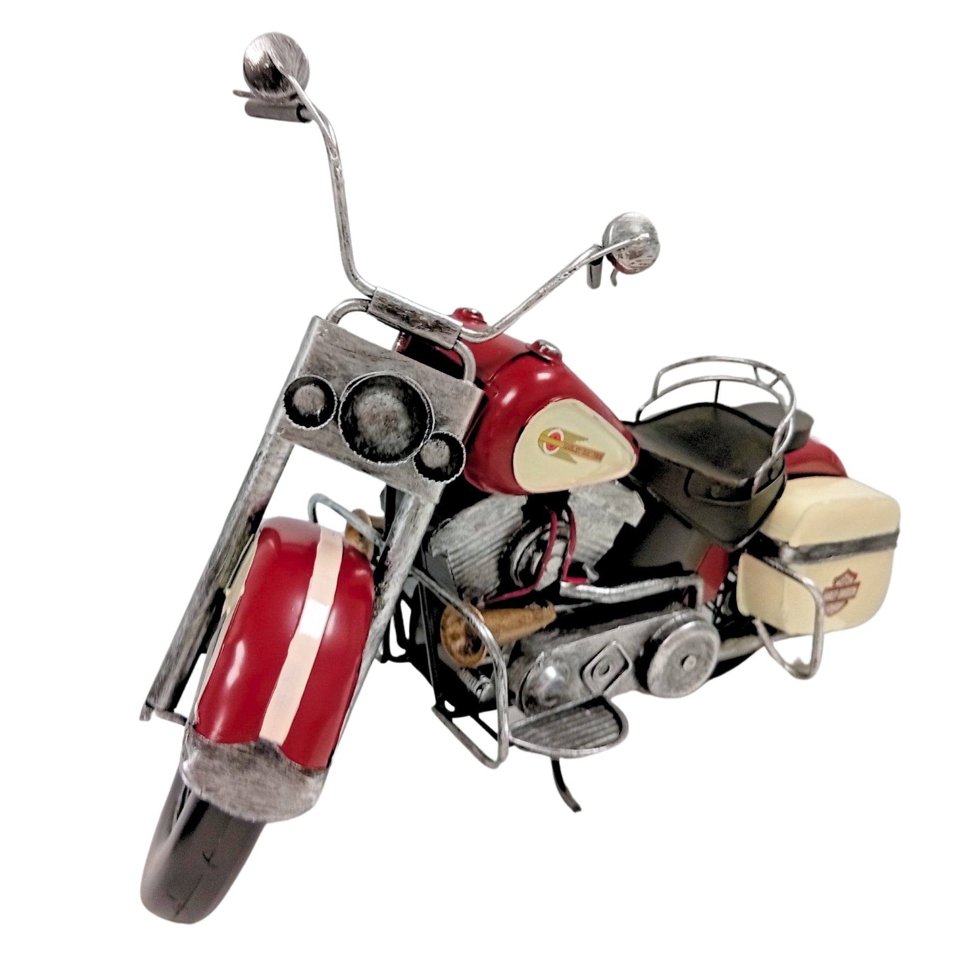 Harley-Style Motorcycle Model | Vintage Motorbike | Ideal Gift - Authentic Replicas & Models