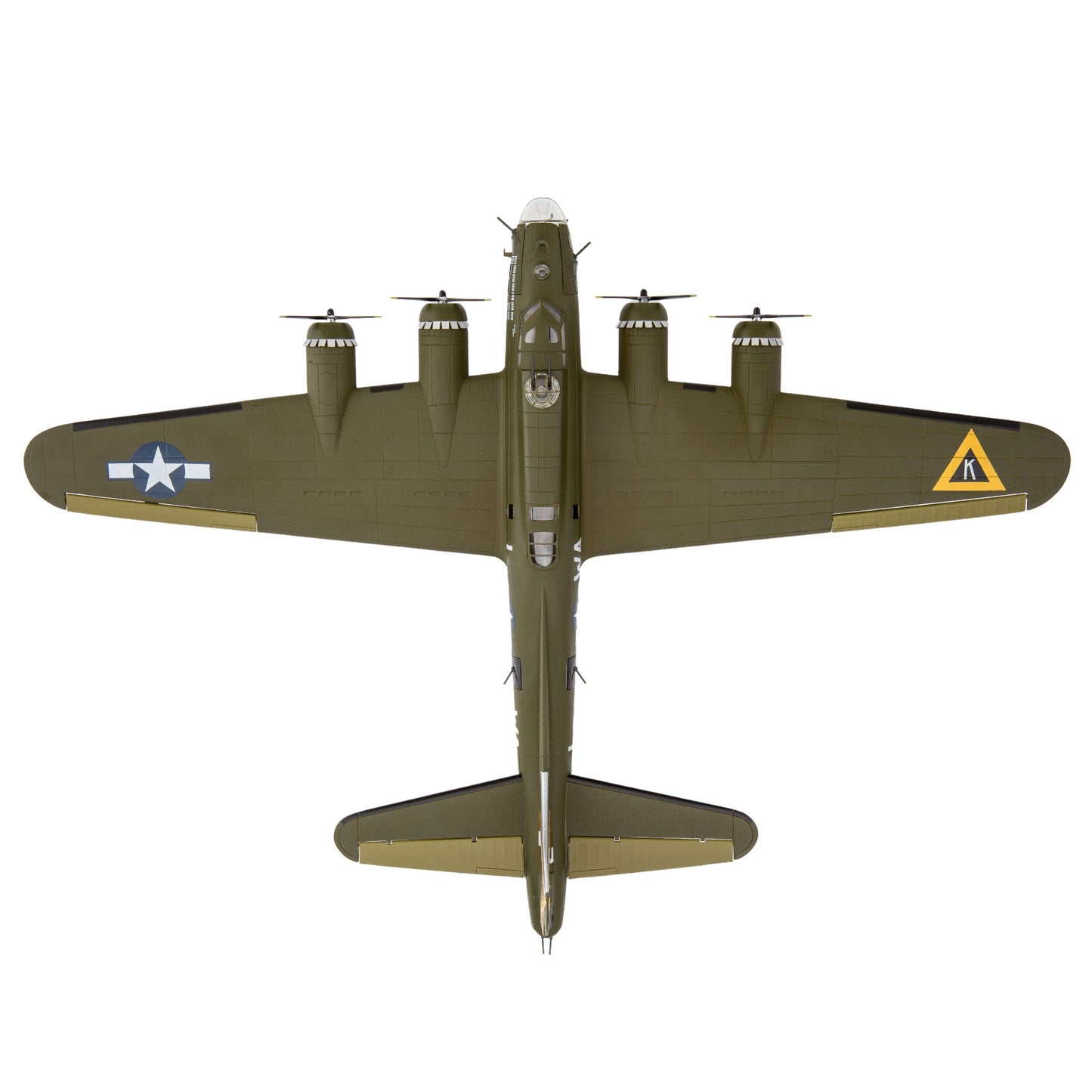 B-17 Flying Fortress “Swamp Fire” – WWII Heavy Bomber Diecast Model 1:200