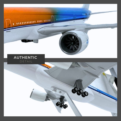KLM Boeing 777 Model Plane 1:57