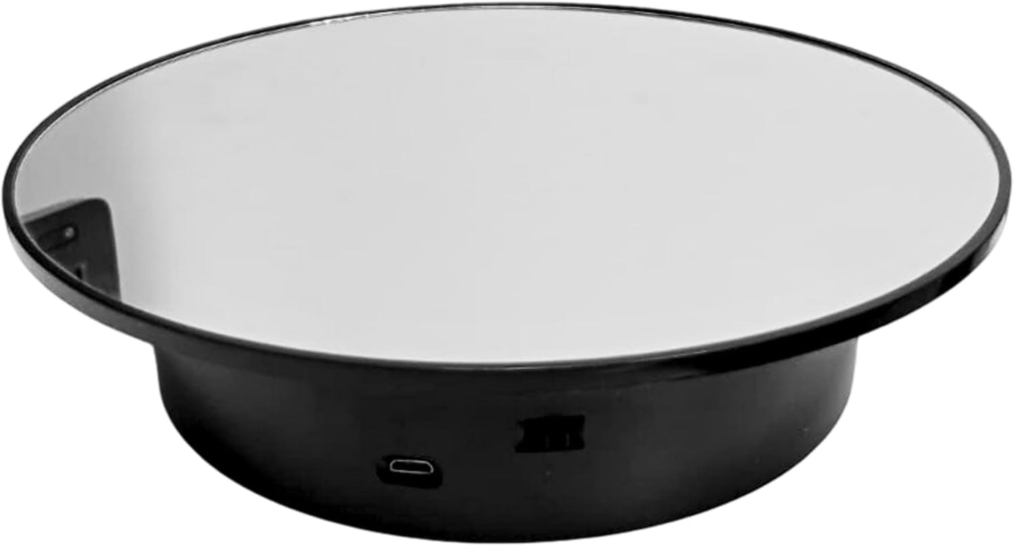 360° Rotating Display Stand – Mirror Surface Turntable