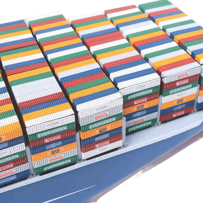 CMA CGM Marco Polo Wooden Model Ship 71 cm