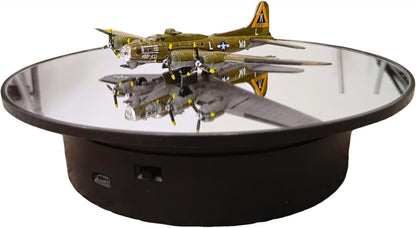 360° Rotating Display Stand – Mirror Surface Turntable