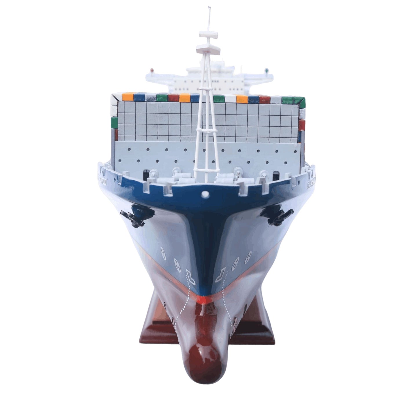 CMA CGM Marco Polo Wooden Model Ship 71 cm