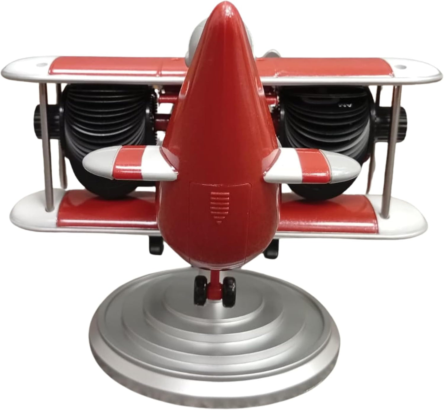 Retro Airplane Flip Clock – Vintage Biplane Novelty Desk Timepiece