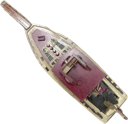 Orca Wooden Ship Model – Jaws Inspired Fishing Boat Collectible