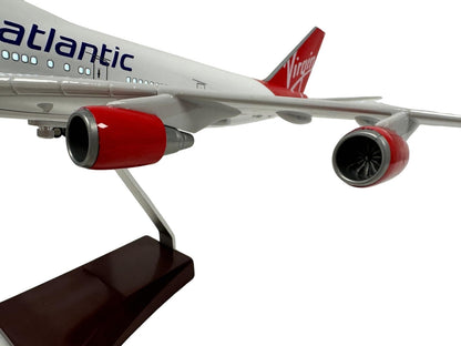 747 Boeing Model Plane Large Scale Ideal Gift Working Lights
