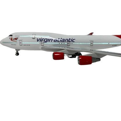 747 Boeing Model Plane Large Scale Ideal Gift Working Lights