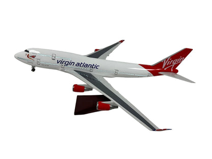 747 Boeing Model Plane Large Scale Ideal Gift Working Lights