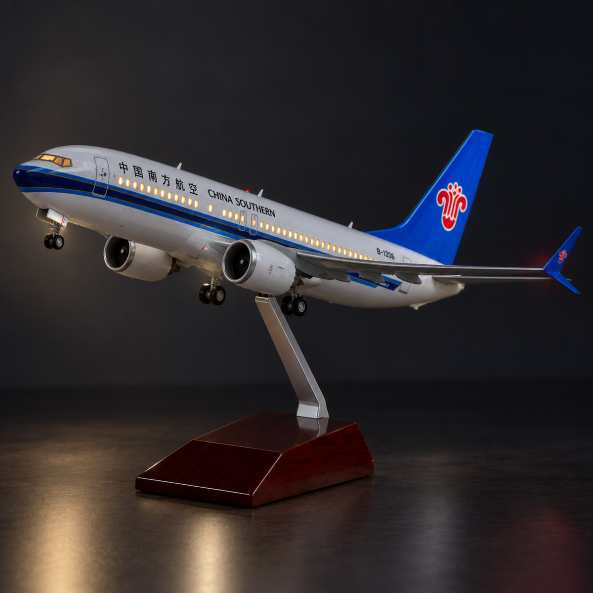 China Southern 737 MAX 8 Model Plane