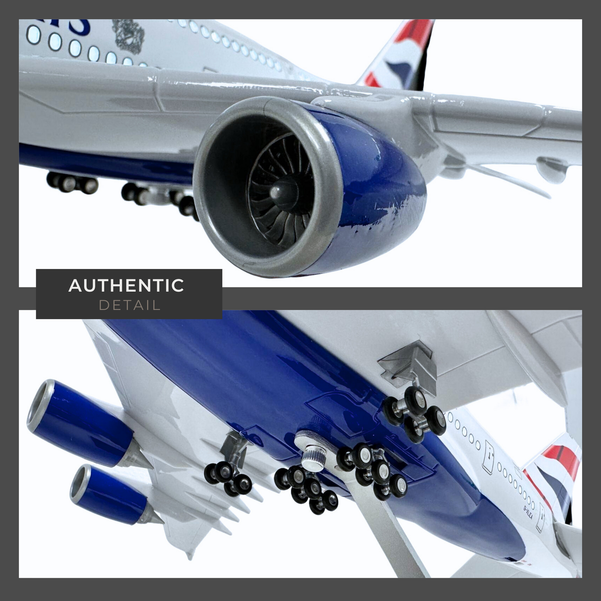 Hergé - Modelvliegtuig Brussels Airlines - Airbus 320 Hergé - Modelvliegtuig Brussels Airlines - Airbus 320